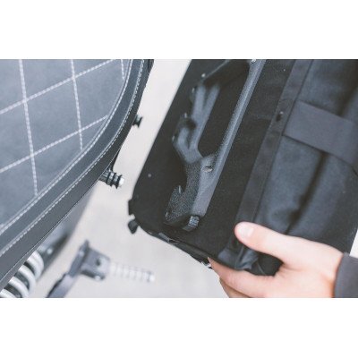 SW-MOTECH Legend Gear borsa laterale LC2 - Black Edition 13,5 l. Per t