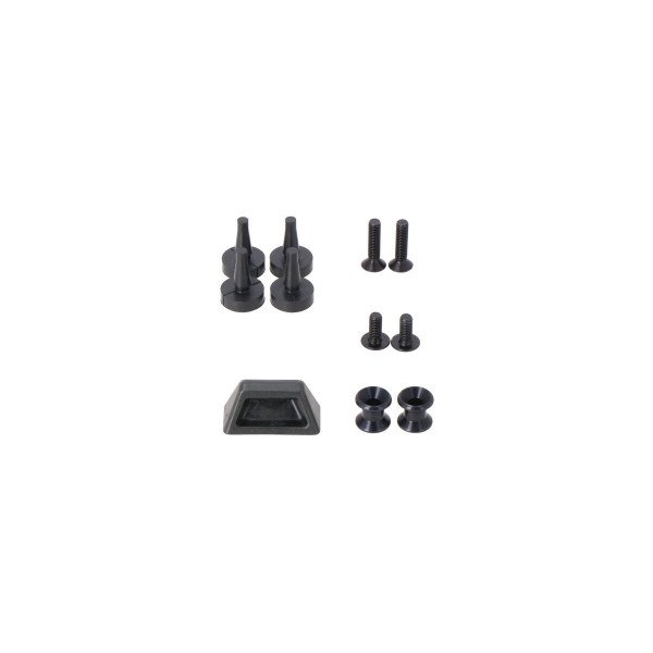 SW-MOTECH Kit adattatore per portabagagli ADVENTURE-RACK Nero. Per attacco DUSC su ADVENTURE-RACK.