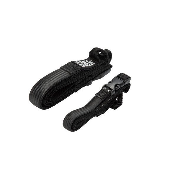 SW-MOTECH Cinghie ROK strap 2 cinghie regolabili. Nero. 310-1060 mm.