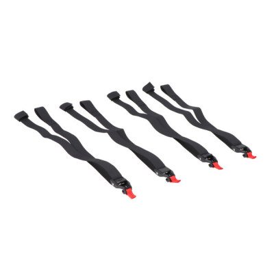 SW-MOTECH Set di cinghie 4 x. Per borsa post. PRO. Gancio su un solo l