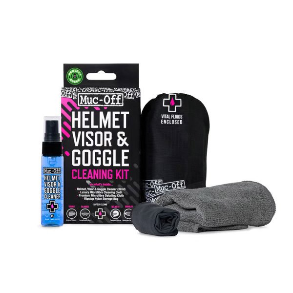 MUC-OFF Kit Pulizia Muc Off Helmet Visor Clean Kit V2