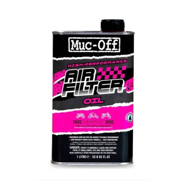 MUC-OFF Olio Filtro Aria Moto 1 Litro