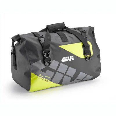 GIVI Borsa Retrosella Waterproof Givi F 40 Litri Nero Grigio giallo fl