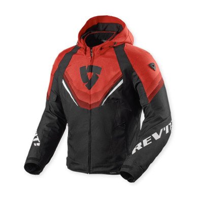 REV'IT QUANTUM 3 H2O NERO ROSSO