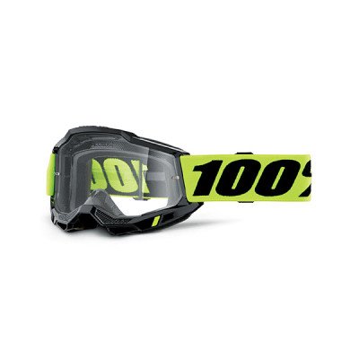 Maschera 100% Accuri 2 OTG Neon Yellow - Ampia Visione e ...