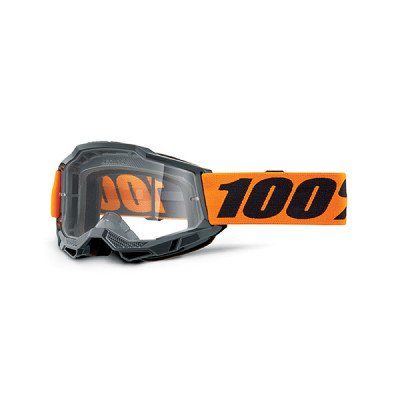 Maschera 100% Accuri 2 OTG Orange - Ampia Visione 45mm - ...