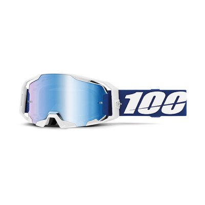 Maschera ARmatic Blue 100% - Lente a Specchio Blu con Cus...