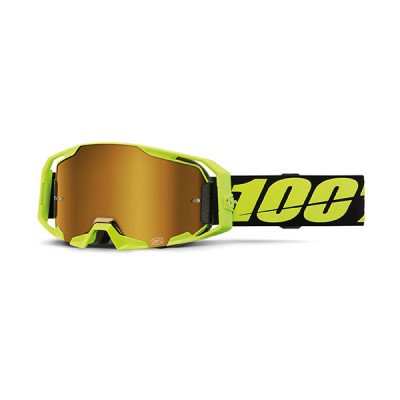 Maschera ARmatic 100% Armatic Neon Yellow - Lente a Specc...