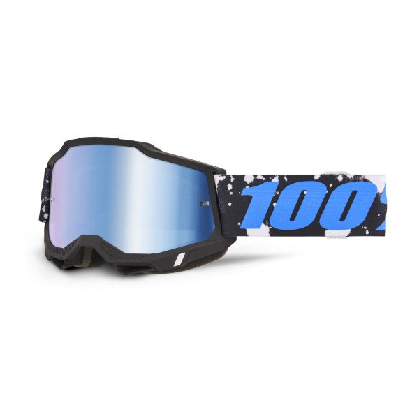 MASCHERA 100% ACCURI 2 CALLISTO - LENTE A SPECCHIO BLU