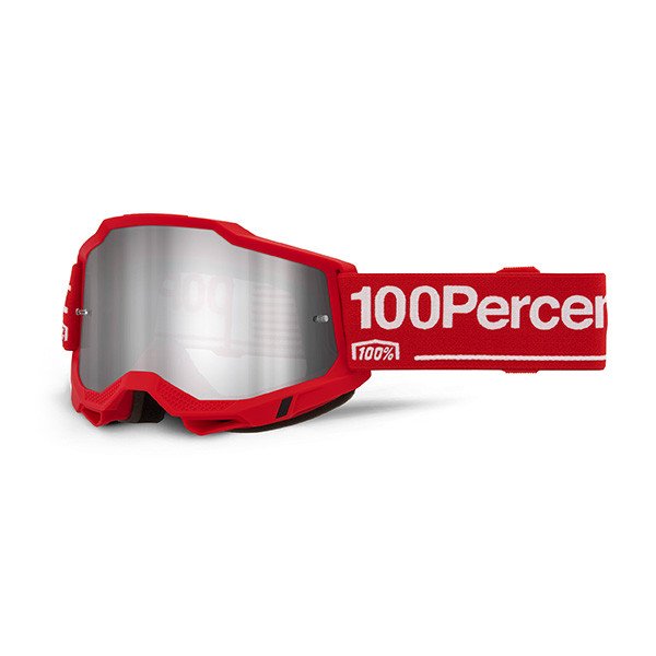 MASCHERA 100% ACCURI 2 WOLG - LENTE A SPECCHIO ARGENTO