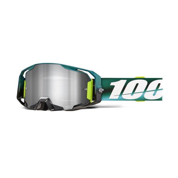 MASCHERA 100% ARMATIC POLARITY - LENTE A SPECCHIO ARGENTO