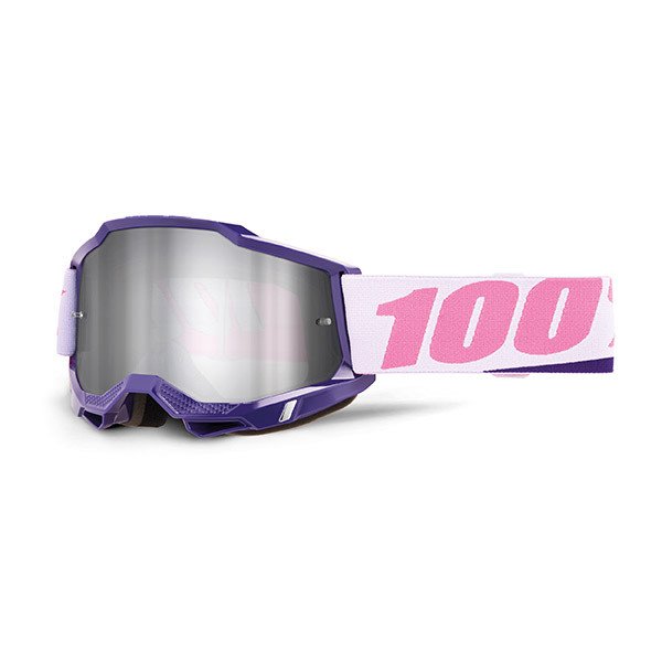 MASCHERA 100% ACCURI 2 YUMIKO - LENTE A SPECCHIO ARGENTO