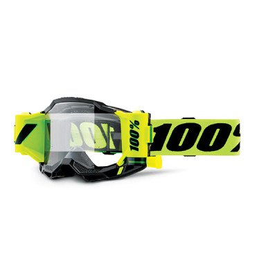 Maschera 100% Accuri 2 Forecast Yellow | Lente Antiappann...
