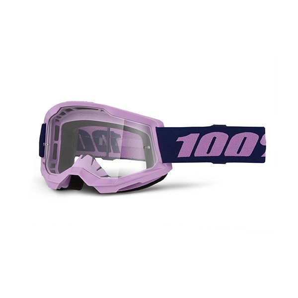 MASCHERA 100% STRATA 2 PURPLE - LENTE TRASPARENTE