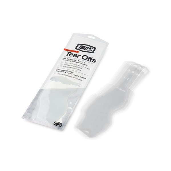 TEAR-OFFS STANDARD PER MASCHERE RC2/AC2/ST2 (CONFEZIONE DA 50PZ)