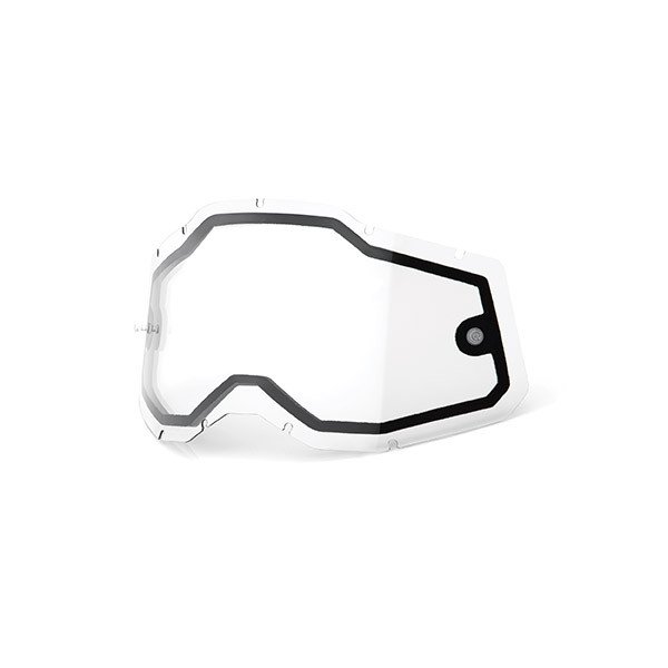LENTE DOPPIA TRASPARENTE PER MASCHERE RC2/AC2/ST2
