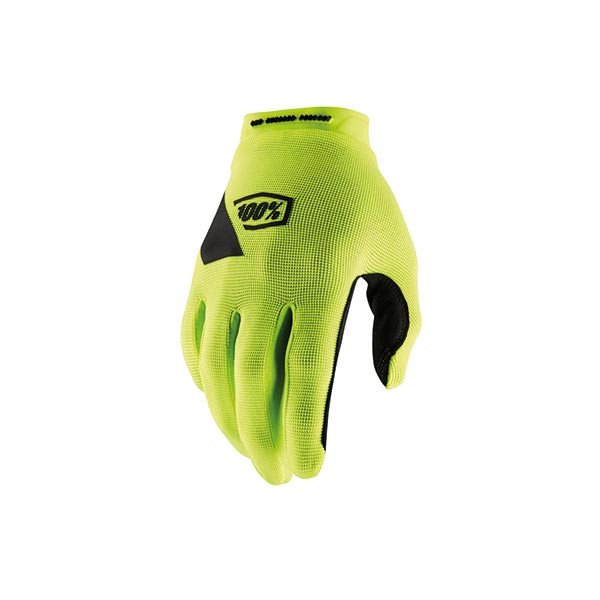 GUANTI 100% RIDECAMP FLUO YELLOW (S)