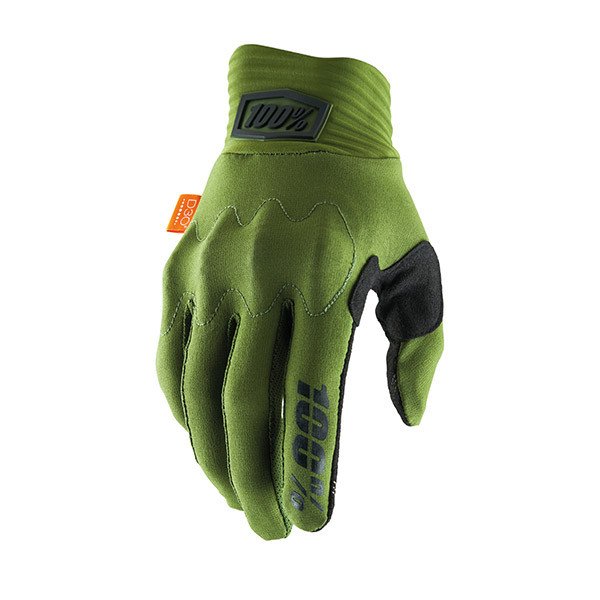 GUANTI 100% COGNITO ARMY GREEN/BLACK (M)