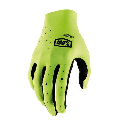 Guanti MX Fluo Yellow 100% Sling - Massimo Comfort e Tras...