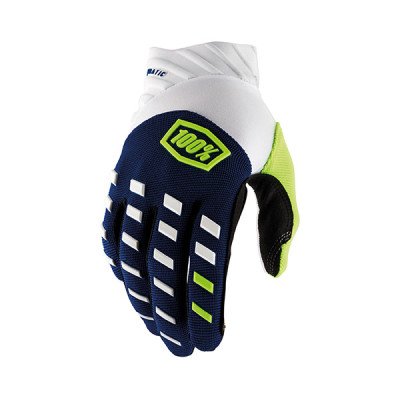 Guanti Airmatic Navy/White (L) - Polsino in Neoprene Goff...