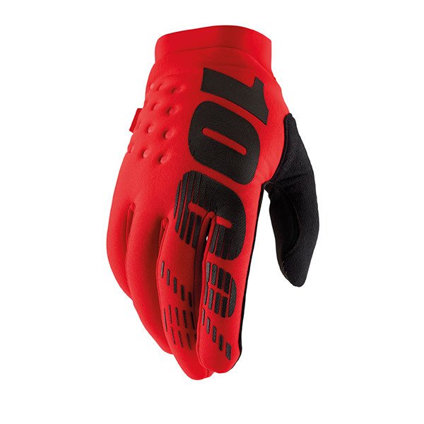 GUANTI 100% BRISKER RED (L)
