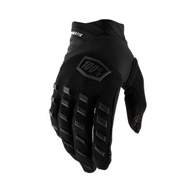 Guanti 100% Airmatic Youth Black/Charcoal (S) - Massima t...