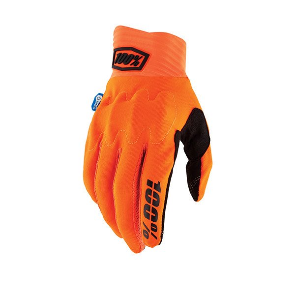 GUANTI 100% COGNITO SMART SHOCK FLUO ORANGE (M)