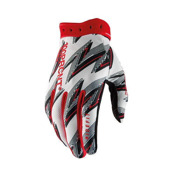 GUANTI 100% RIDEFIT RED (L)