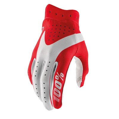 Guanti 100% iTrack Red (M) - Massima sensibilità e comfort