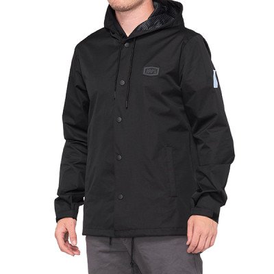 Giubbinetto con Cappuccio 100% Nylon Impermeabile - Apach...