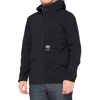 Giubbinio Parka Nero 100% Poliestere - Impermeabile e Tra...