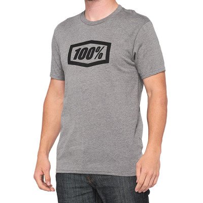 T-Shirt 100% Cotone/Polyester Gunmetal Heather - Vestibil...