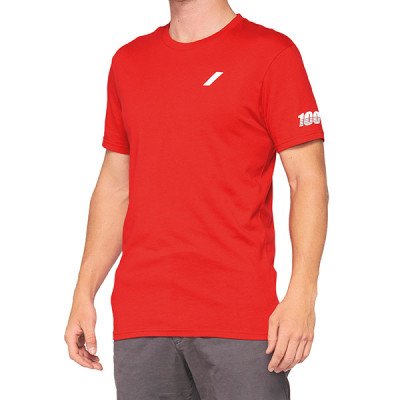 T-Shirt 100% Tiller Rosso (Taglia L) - Tessuto Cotone/Pol...
