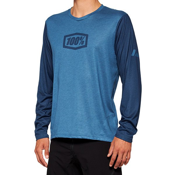 AIRMATIC MAGLIA A MANICHE LUNGHE MIDNIGHT - S
