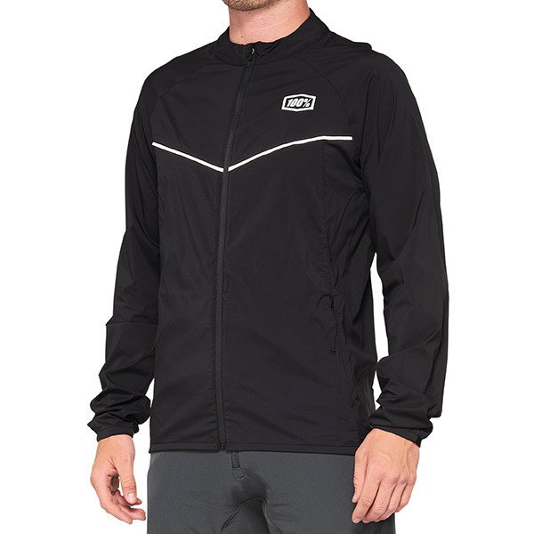 CORRIDOR STRETCH WINDBREAKER BLACK - L