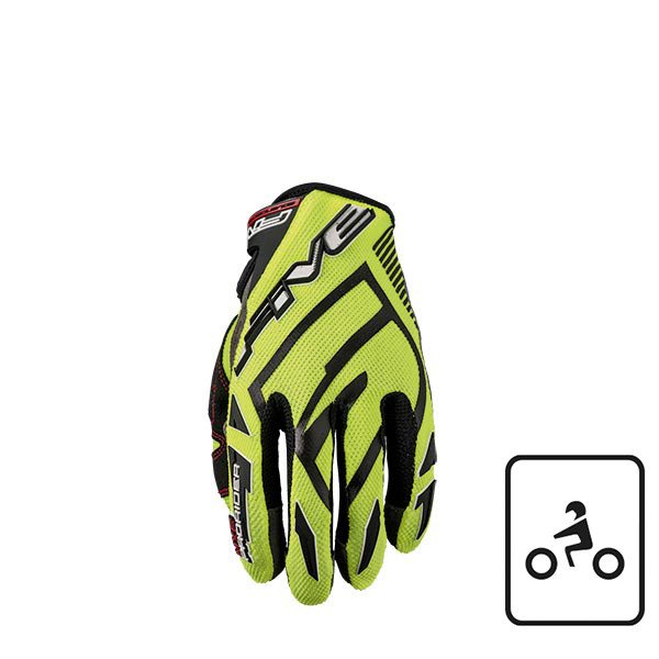 GUANTI FIVE MXF PRORIDER S FLUO YELLOW (M)