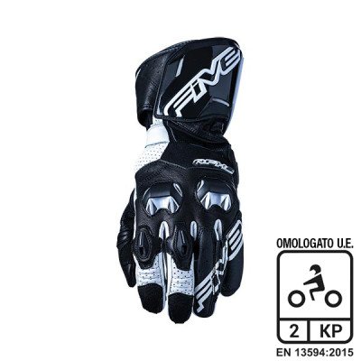 Guanti Five RFX2 Black/White (XXL) - Pelle di capra pieno...