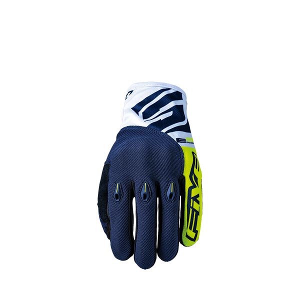 GUANTI FIVE E3 EVO FLUO YELLOW/BLUE (XL)