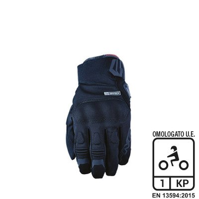 Guanti Five Boxer WP Black (XXL) - Resistente alle intemp...