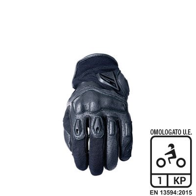 Guanti Moto Five RS2 Evo Black (XXL) - Pelle di Alta Qual...