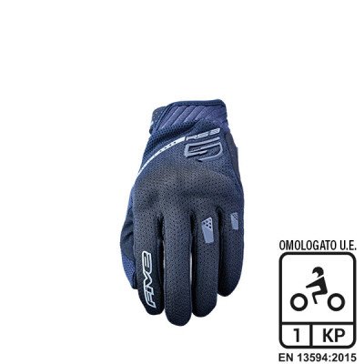 Guanti Five RS3 Evo Airflow Black (XL) - Ventilazione ott...