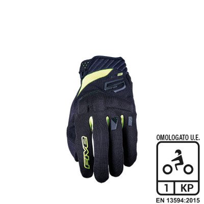 Guanti Five RS3 Evo Nero/Giallo Fluo (XXXL) - Protezione ...