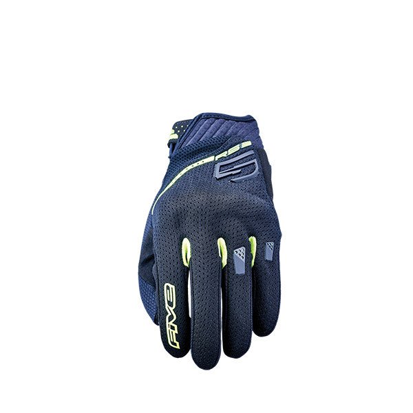 GUANTI FIVE RS3 EVO AIRFLOW BLACK/FLUO YELLOW (XXL)