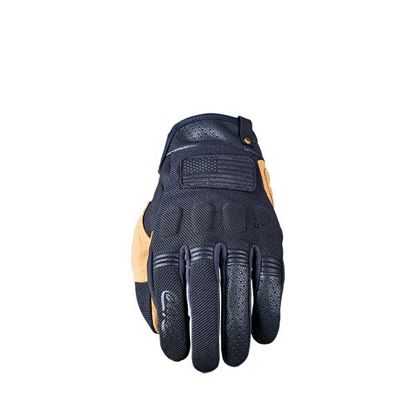 GUANTI FIVE SCRAMBLER BLACK/TAN (S)
