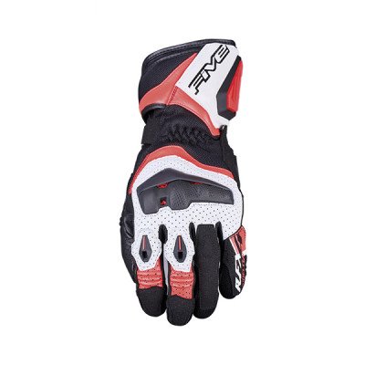 Guanti Moto Five RFX4 Evo Airflow Bianchi/Rossi Fluo (M) ...