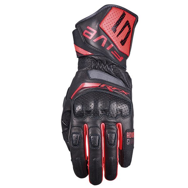 GUANTI FIVE RFX SPORT EVO BLACK / FLUO RED (M)