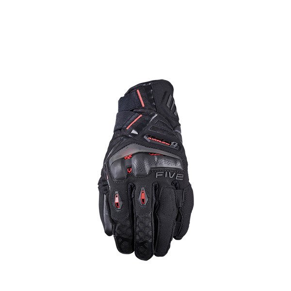 GUANTI FIVE TFX1 AIRFLOW SHORT BLACK / FLUO RED (XXL)