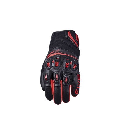 Guanti Moto Five SF2 EVO Nero/Fluo (L) - Protezione nocch...