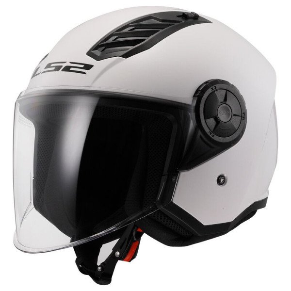 LS2 OF616 AIRFLOW 2 SOLID BIANCO LUCIDO