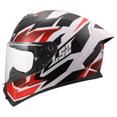 LS2  FF820 RAPID 3 X STRAM ROSSO NERO